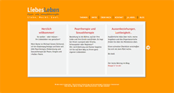 Desktop Screenshot of paartherapie-sb.de