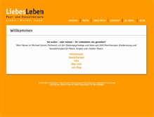 Tablet Screenshot of paartherapie-sb.de